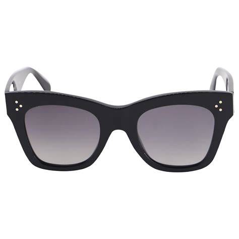 celine cat eye sunglasses cl4004in black|CELINE .